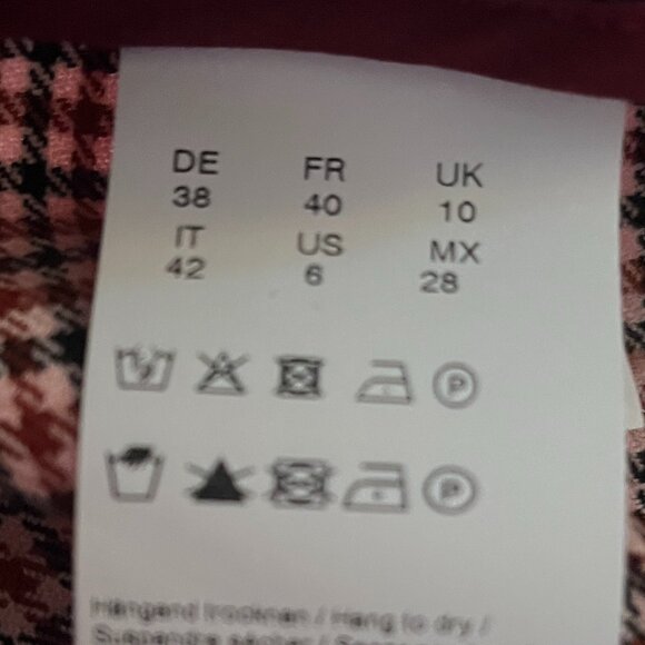 Hugo Boss | Womens Check Pants | 6 - Picture 8 of 8